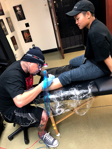 Explore cross forearm tattoo ideas, creative tattoo ideas in San Diego, available at Ink Mindset Studios