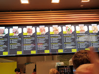 Restauration rapide Hotalo à Berlin (le menu)