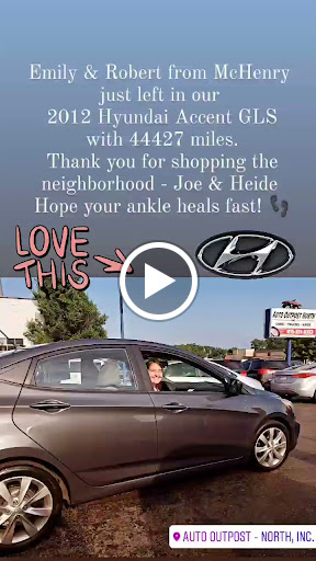 Car Dealer «Auto Outpost North Inc», reviews and photos, 4710 W Elm St, McHenry, IL 60050, USA