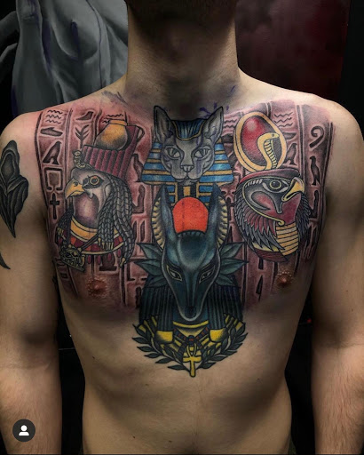 Explore tattoo ideas on ribs, creative tattoo ideas in Cordova, available at The Rook x Raven Tattoo Creative