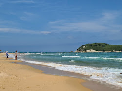 Songjiho Beach'in fotoğrafı geniş bir kıyı şeridi ile birlikte