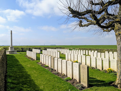 cimetière britannique de Fienvillers à Fienvillers