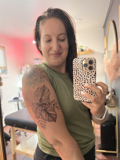 Explore outside arm tattoo ideas, creative tattoo ideas in Middleton, available at Pretty in Ink