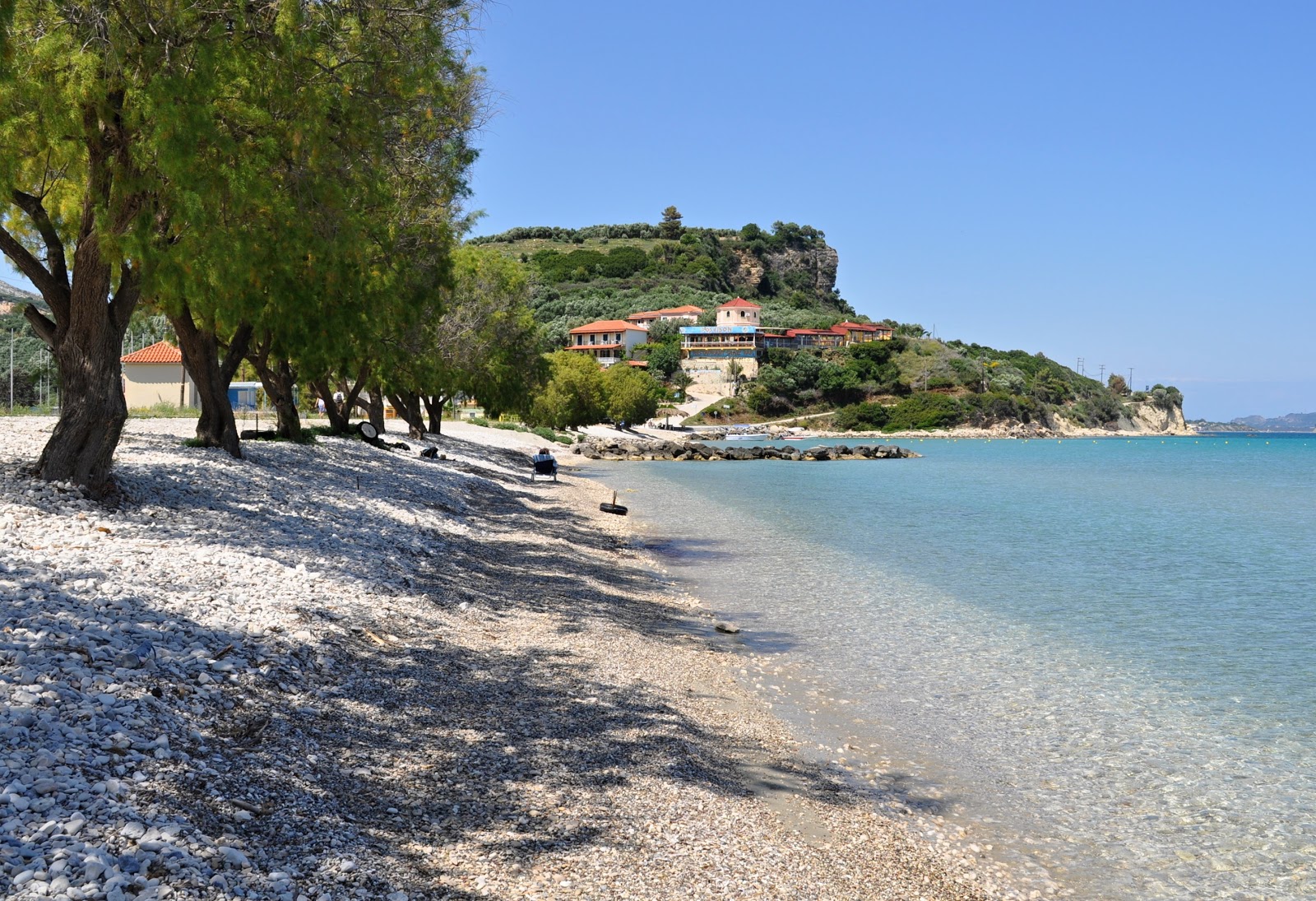 Foto af Keri Beach med turkis rent vand overflade