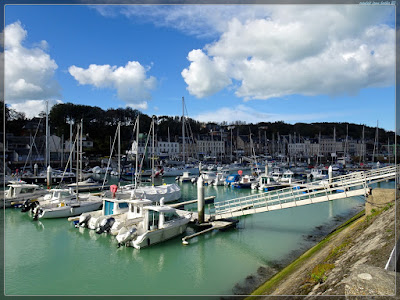 Bassin de plaisance à Saint-Valery-en-Caux