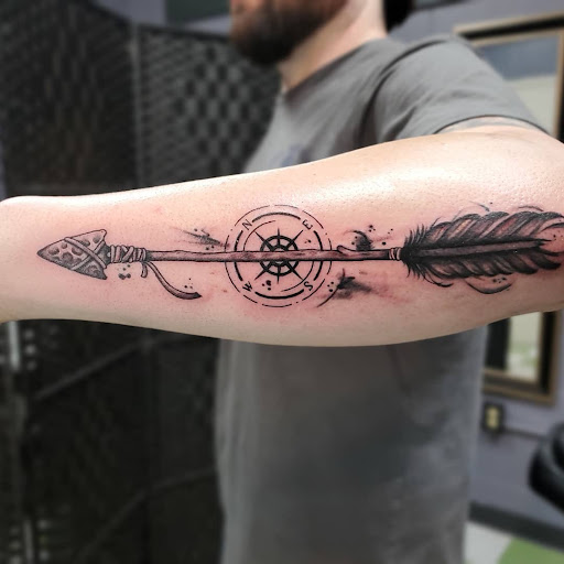 Explore bass tattoos ideas, creative tattoo ideas in Lake, available at Soul Rebel Tattoo