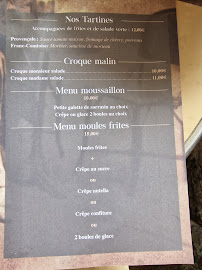 Menu / carte de Sarl Cafe Saint-Martin à Louhans