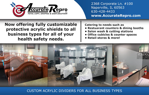 Sign Shop «Accurate Repro, Inc.», reviews and photos, 2368 Corporate Ln, Naperville, IL 60563, USA