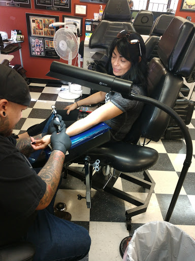 Explore nautical star tattoo ideas, creative tattoo ideas in Hemet, available at Lotus Tattoo Inc