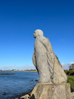 Statue de Victor Hugo à Plouguerneau