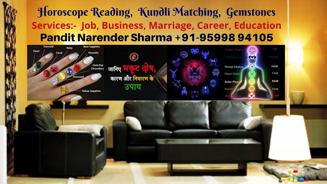 Best Astrologer in Kalyan -Guru Ji Narender Sharma Job, Business, Career, Marriage, Kundli Horoscope Matching, Health, Education