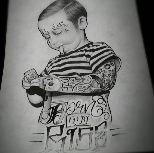 Explore tattoos for behind the ear ideas, creative tattoo ideas in Fort Wayne, available at Grade A Tattoos and Body Piercing