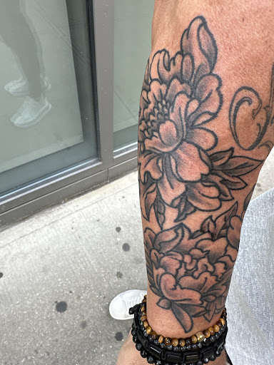Explore feminine chest tattoo ideas, creative tattoo ideas in Brooklyn, available at Electric Lotus Tattoo
