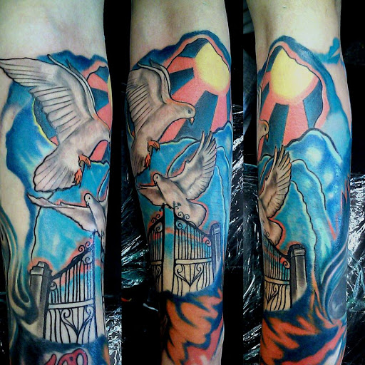 Explore tattoo ideas for brother who passed away, creative tattoo ideas in Brunswick, available at Body Revolution Tattoos & Body Piercings