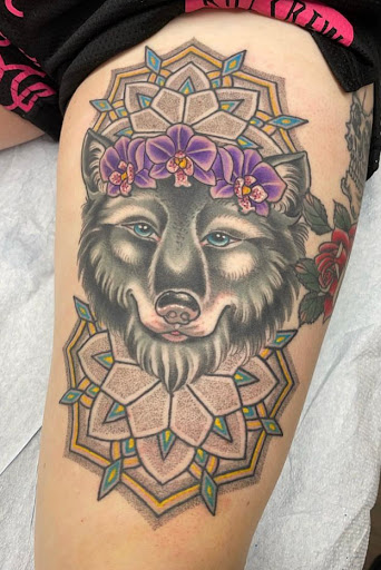 Explore back tattoo placement ideas, creative tattoo ideas in San Jose, available at The Holy Scythe Tattoo