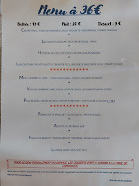 Menu du LE PETIT COIVRE à Saint-Pierre-d'Oléron