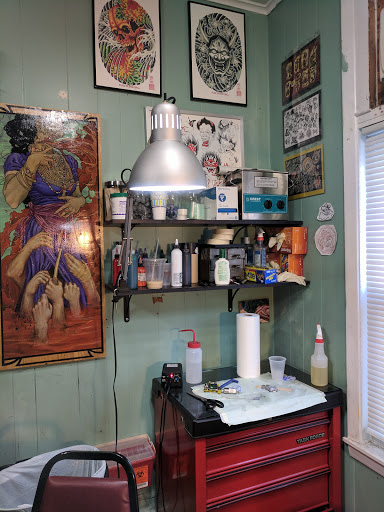 Explore ear tattoo ideas, creative tattoo ideas in Hudson, available at Hudson River Tattoo