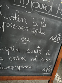 Restaurant français Le Gavroche à Manosque (la carte)