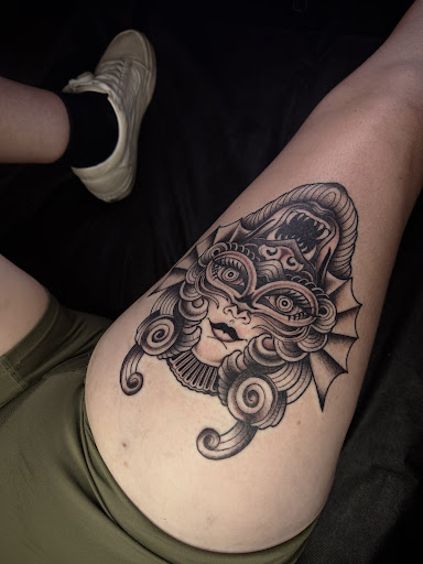 Explore switzerland tattoo ideas, creative tattoo ideas in San Marcos, available at Lonely Hearts Club TX