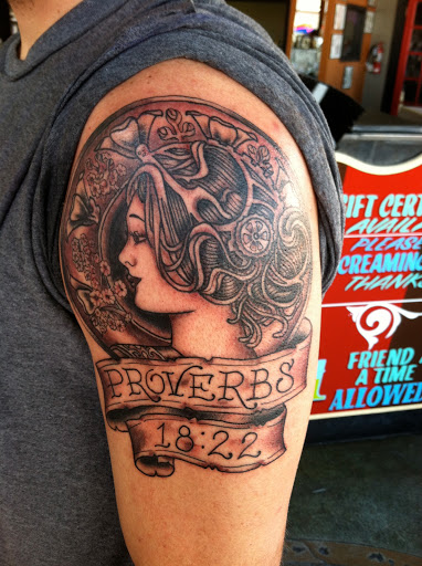 Explore taurus tattoo ideas for females, creative tattoo ideas in Reno, available at Aces Tattoo
