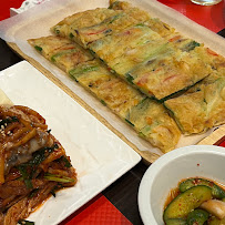 Pajeon du Restaurant coréen Sambuja - Restaurant Coréen 삼부자 식당 à Paris - n°1