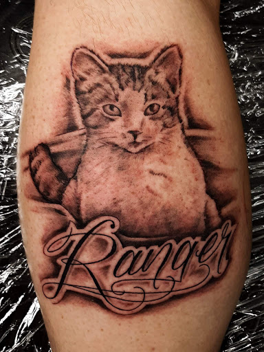 Explore crescent moon tattoo ideas, creative tattoo ideas in Marietta, available at Monkeys Uncle Tattoo