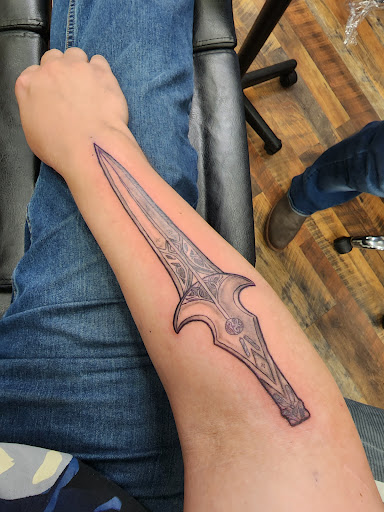 Explore lower abdominal tattoo ideas, creative tattoo ideas in Grovetown, available at Art Collective Tattoos & Piercings