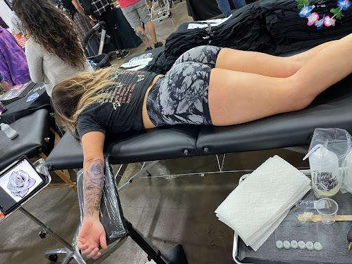 Explore dog tattoo ideas, creative tattoo ideas in Harrisburg, available at Capital Tattoo Company