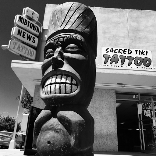 Tattoo Shop «Sacred Tiki Tattoo Studio», reviews and photos, 129 S Church St, Visalia, CA 93291, USA