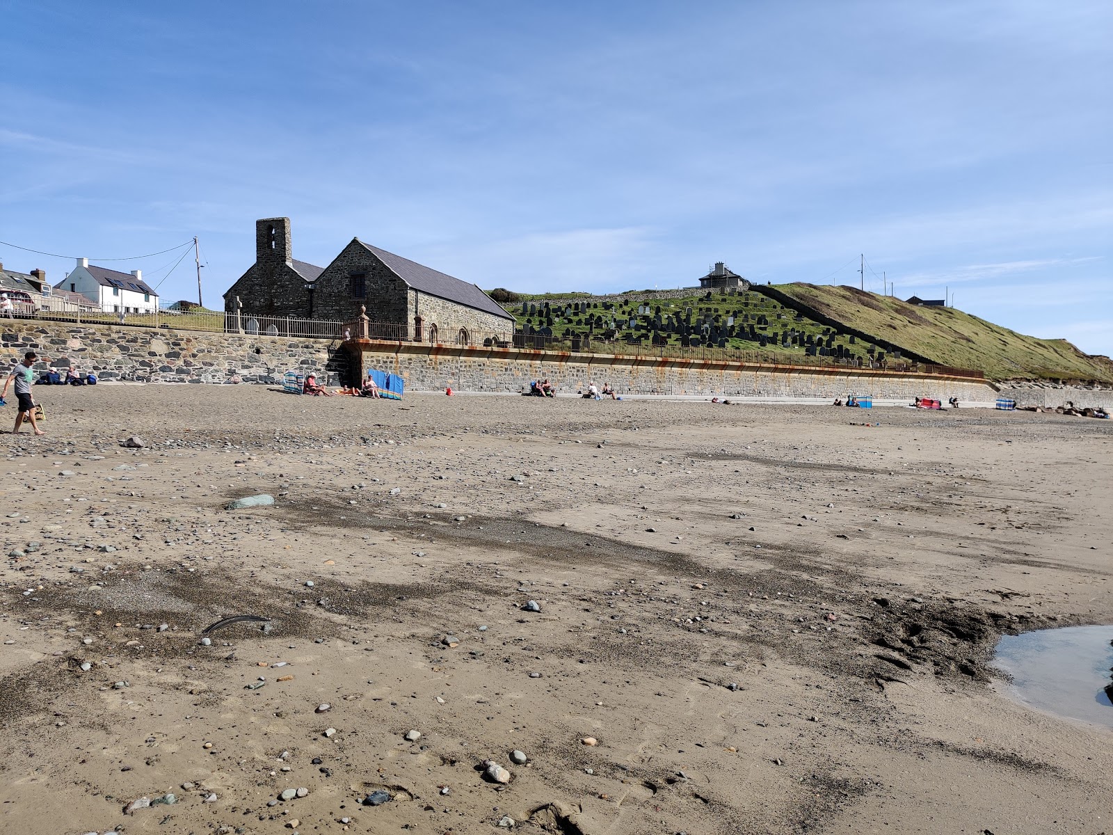 Aberdaron Plajı'in fotoğrafı - tatil için iyi evcil hayvan dostu nokta