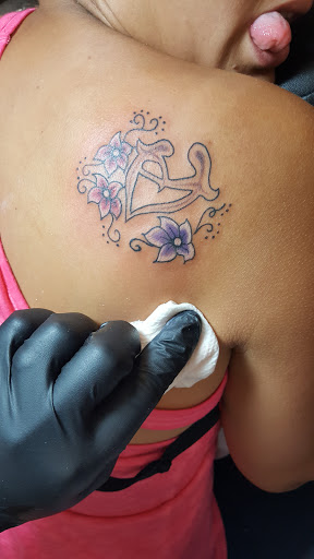 Explore mother son tattoo ideas with meaning, creative tattoo ideas in Jersey City, available at Heart in Mind Tattoo