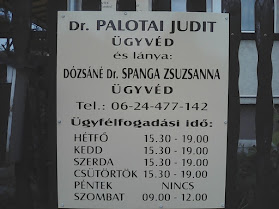 Dózsáné Dr. Spanga Zsuzsanna, Dr. Palotai Judit
