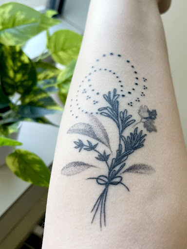 Explore cat paw print tattoo ideas, creative tattoo ideas in Pittsburgh, available at Sanctuary Pittsburgh