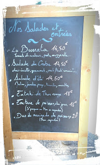 Le Grand Large à Balaruc-les-Bains menu