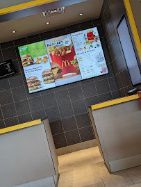 Restauration rapide McDonald's à Bad Bentheim (le menu)
