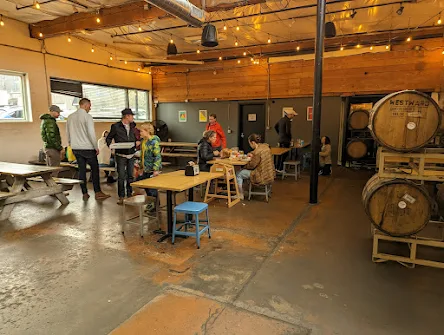 Craft beer at a brewery in Portland Oregon