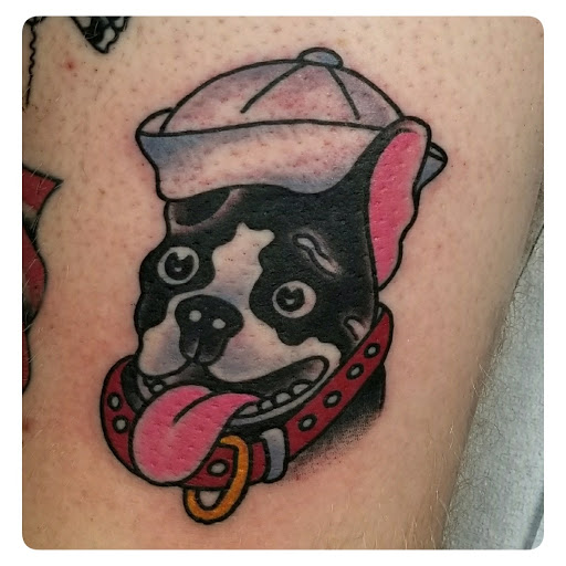 Explore thyroid tattoo ideas, creative tattoo ideas in Libertyville, available at Lucky Seven Tattoo