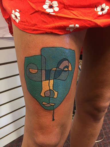 Explore witch hand tattoo ideas, creative tattoo ideas in Eureka Springs, available at Sailors Luck Tattoo