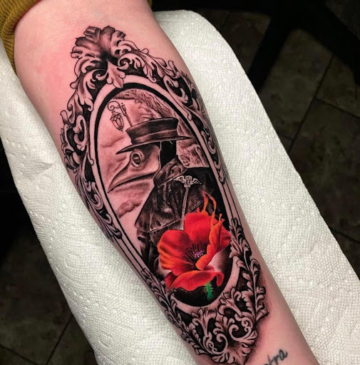 Explore nail technician tattoo ideas, creative tattoo ideas in Fort Wayne, available at Grade A Tattoos and Body Piercing