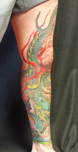 Explore tattoo ideas for capricorn, creative tattoo ideas in Arlington, available at Depiction Tattoo Gallery