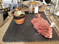Steak tartare du Restaurant français La Terrasse du Shegara à Porto-Vecchio - n°20