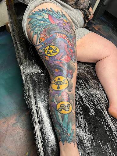 Explore tattoos for kids ideas, creative tattoo ideas in Anchorage, available at Ultra Violence Tattoo co.