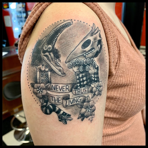 Explore sink or swim tattoo ideas, creative tattoo ideas in Louisville, available at Wizink Tattoos