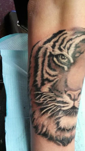 Explore bumble bee tattoo ideas, creative tattoo ideas in Baltimore, available at Absolute Tattoo & Body Piercing