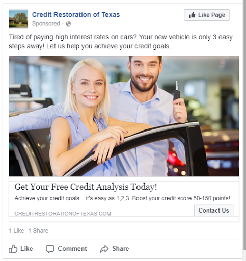 Credit Counseling Service «Credit Restoration of Texas», reviews and photos