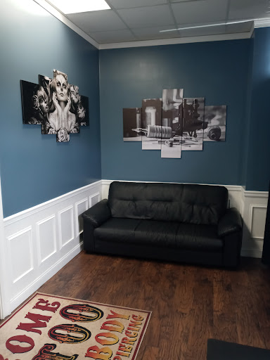 Explore colored tattoo sleeve ideas, creative tattoo ideas in Calhoun, available at Velvet Panther Tattoo and Piercing