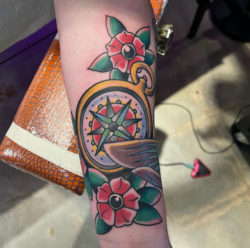 Explore lv tattoo ideas, creative tattoo ideas in Hesperia, available at Dinamik Tattoo