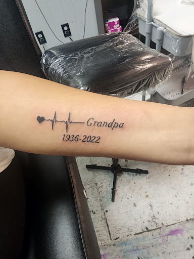 Explore sage tattoo ideas, creative tattoo ideas in Loogootee, available at The Inkspot Tattoo Shop LLC