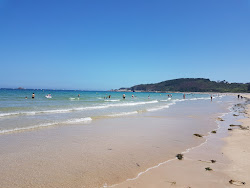 Plage des Montier'in fotoğrafı uzun koy ile birlikte