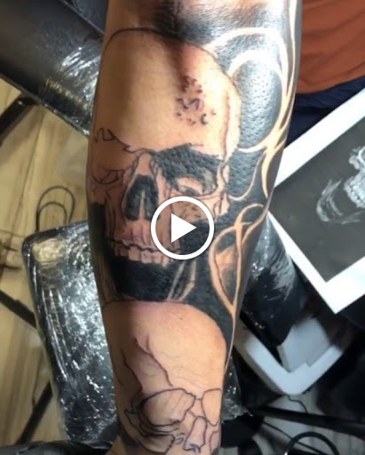 Explore jason tattoo ideas, creative tattoo ideas in Fort Lauderdale, available at Gold Money Ink Tattoo